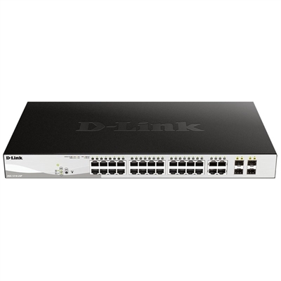 D Link Dgs 1210 24pe Switch 24xgb 12xpoe 4xsfp